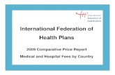 Cost comparative price report with AHA data addition   international comparison