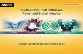Full DDR Bank Power and Signal Integrity Analysis with Chip-Package-System Coupling