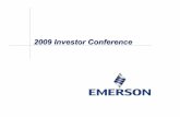 emerson electricl 2009 Annual Investor Conference_Monser