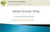 OliveGroveVilla - Luxury holiday villa in Rhodes for rent