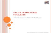 Value Innovation Toolkits