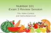 Nutrition review exam3