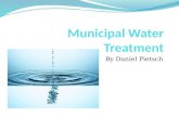 Municipal water treatment project