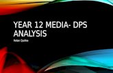 Year 12 Media DPS Analysis