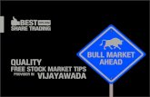 Quality free stock market tips provider in Vijayawada