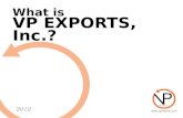 VP Exports, Inc. Introduction Presentation