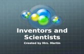 Scientists and inventors