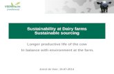 Sustainability at Dairy farms