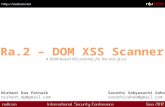 NullCon 2012 - Ra.2: blackbox DOM-based XSS scanner