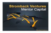 Stromback Ventures - Mentor Capital