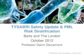 Tysabri safety and pml risk stratification ty pan-0463s october giovannoni gg1