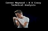 Connor Maynard - R U Crazy - Technical Analysis
