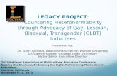 LEGACY PROJECT: Countering Heteronormativity through Advocacy of Gay, Lesbian, Bisexual, Transgender (GLBT) Inductees