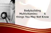 bodybuilding multivitamin