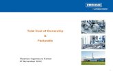 Total Cost of Ownership / facturatie (KROHNE)