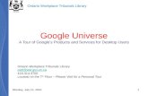Google Universe