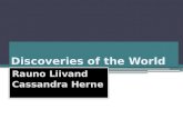 Discoveries of the world   presentation
