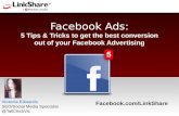 Facebook Advertising: 5 Tips & Tricks for Better Conversion