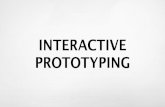 Interactive Prototyping: Nikhil Bora