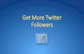 Increase followers on twitter free