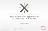 OWF12/Open source web applications on the cloud   x wiki sas