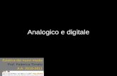 Analogico e digitale