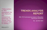 Trends analysis report behr