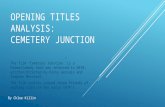 Opening Titles Analysis Cemetery Junction