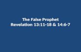 Revelation, Lesson 35, the False Prophet