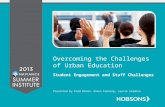 Overcoming Challenges in Urban Education
