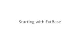 Getting started with ExtBase