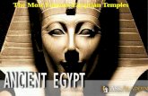 Os mais famosos templos egípcios!