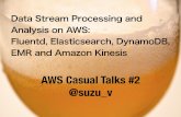 Data Stream Processing and Analysis on AWS #awscasual