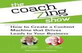 E006: Adam Urbanksi – How to Create a Content Machine that Drives Leads to Your Business
