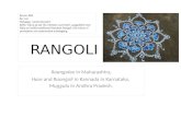 Rangoli - Art lession
