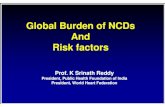 Srinath Reddy, World Heart Federation "Global Burden of NCDs and Risk Factors"
