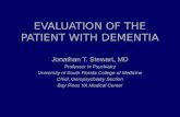 Evaluation of the Patient with Dementia