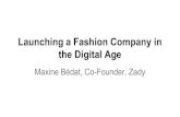 Fashion Startups and its Challenges - Maxine Bédat