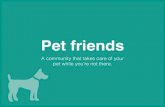 SheHacks - Pet friends