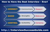 Interview Success Guide - How to Have The Best Interview Ever!