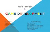 Game development presentation for project synopsis