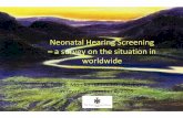 Neonatal  Hearing  Screening