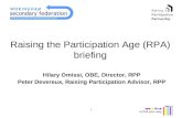 What is Raising Participation Age all about?