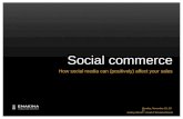 Social Commerce - opportunities