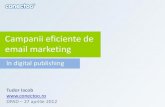 Campanii eficiente de email marketing - DPAD '12