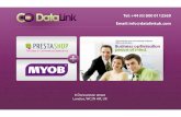 Prestashop DataLink for MYOB