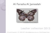 Al Farasha Al Jameelah Leather Collection Jan 2012