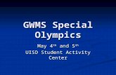 Gwms special olympics competition 2010