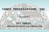 2014 Tampa Preservation Awards Presentation