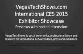 VegasTechShows CES 2015 Exhibitor showcase